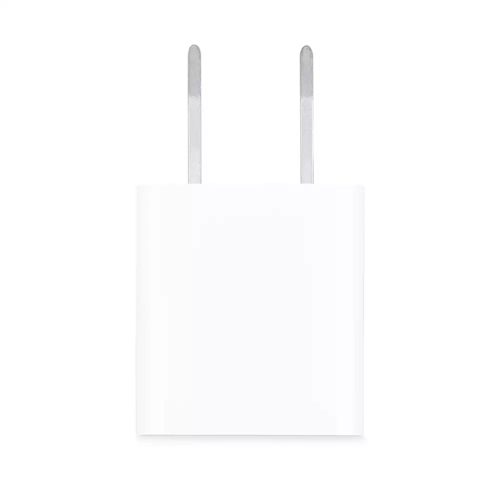 Apple 5W USB-A Power Adapter (5V/1A, US-Plug) (White) (Previously Used Unit) (Available in Pack of 1 and 4)
