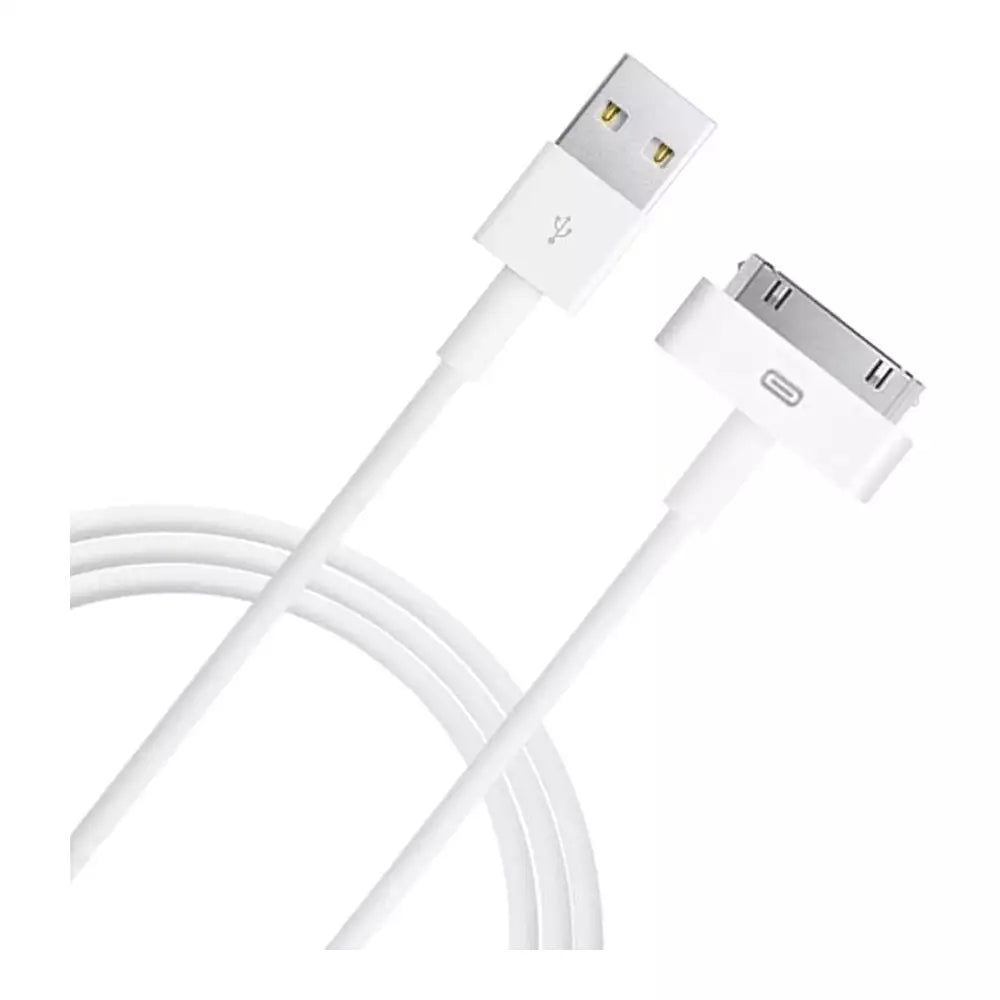 ENM1 Good Quality USB-A to 30-Pin Cable (For Older Apple Devices) (Available in Pack of 1 and 3)