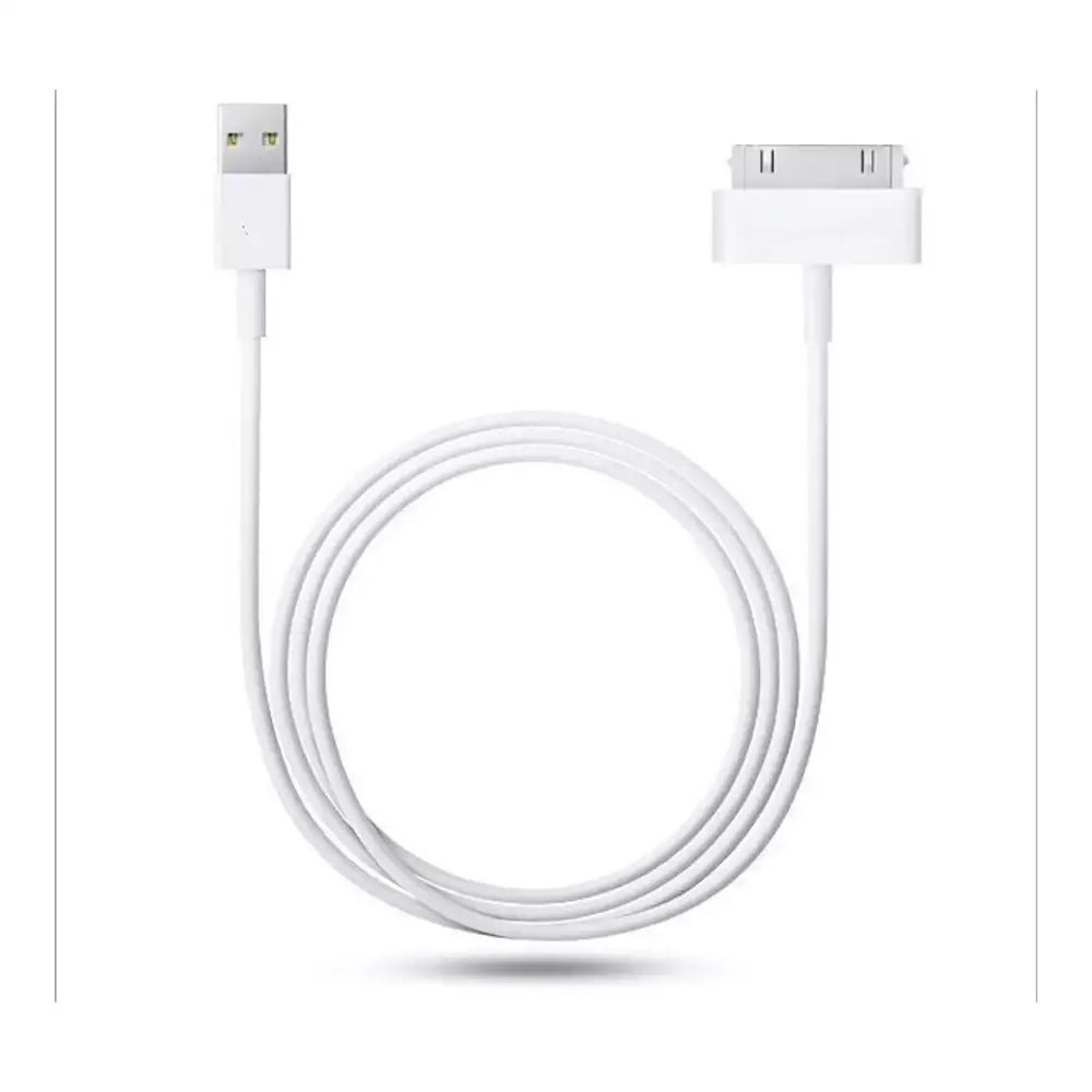 ENM1 Good Quality USB-A to 30-Pin Cable (For Older Apple Devices) (Available in Pack of 1 and 3)