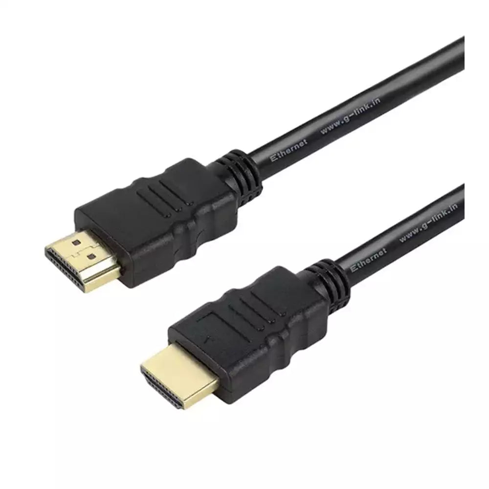ENM1 High Quality 4K Supported HDMI Cable (1M) (Black) (Available in Pack of 1, 5 & 10)