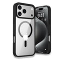 ENM1 Black&Clear MagSafe Case For Apple iPhone 17 Pro/iPhone 17 Pro Max (Premium Build and Finishing)