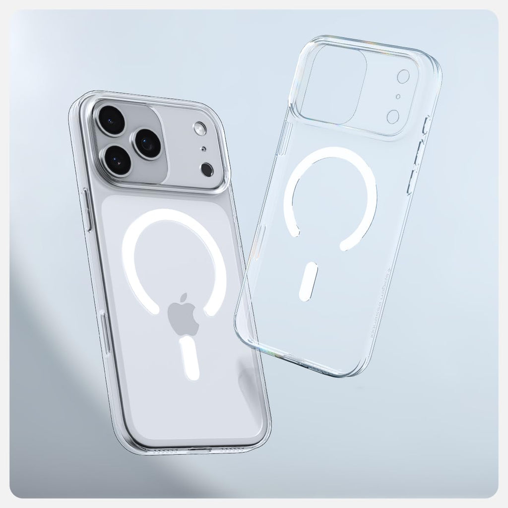 ENM1 Clear MagSafe Case For Apple iPhone 15, 16, 17 Series (Premium Build and Finishing)