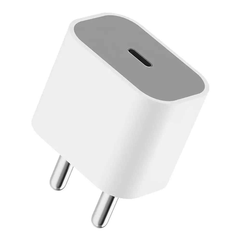 ENM1 OEM High Quality 20W USB-C Power Adapter (Black) (Available in Pack of 1,2 and 5)