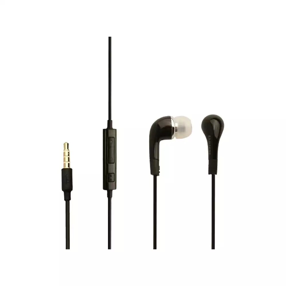Samsung EHS64 In Ear Earphones With 3.5mm Jack, Microphone and 3 Button Control (Available in Pack of 1,2 and 5)
