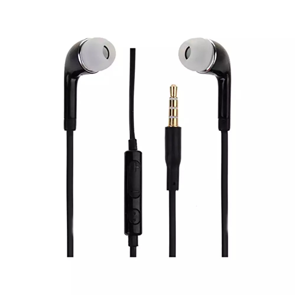 Samsung EHS64 In Ear Earphones With 3.5mm Jack, Microphone and 3 Button Control (Available in Pack of 1,2 and 5)