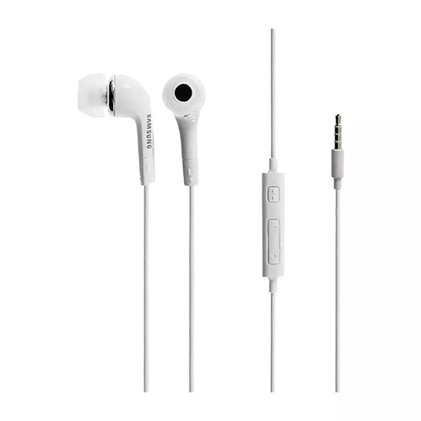 Samsung EHS64 In Ear Earphones With 3.5mm Jack, Microphone and 3 Button Control (Available in Pack of 1,2 and 5)