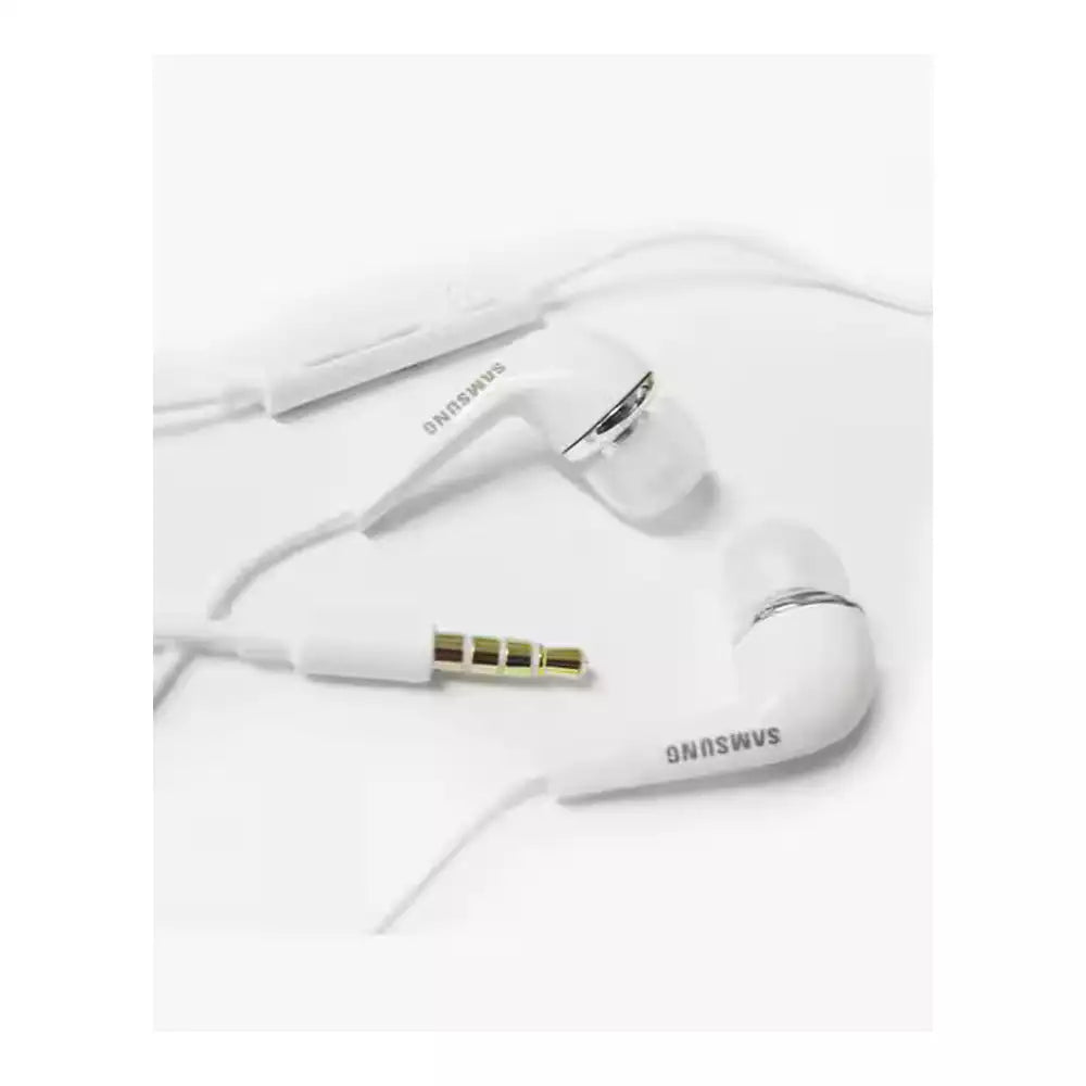 Samsung EHS64 In Ear Earphones With 3.5mm Jack, Microphone and 3 Button Control (Available in Pack of 1,2 and 5)