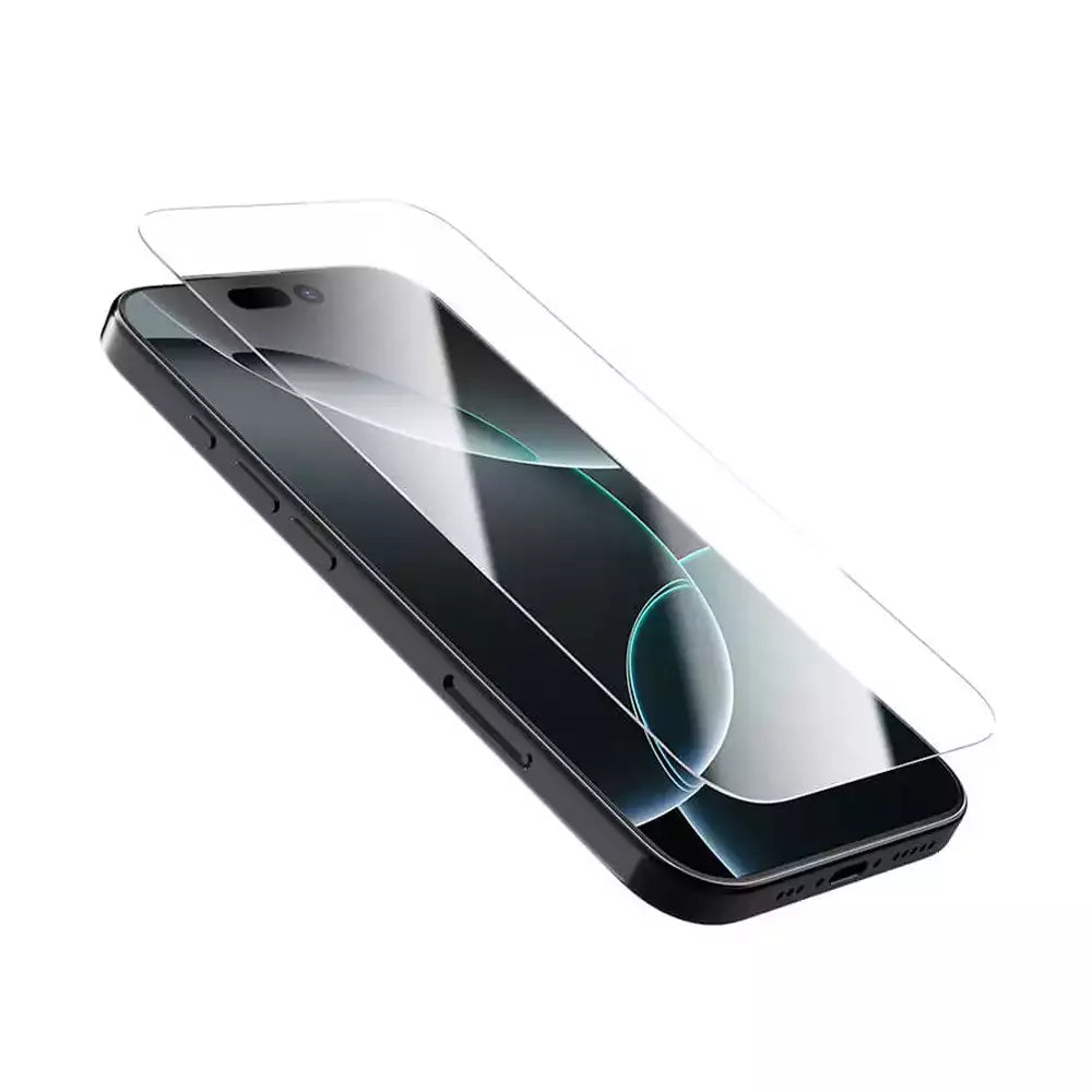 ENM1 Ultra Premium Borderless Tempered Glass Screen Protector For Apple iPhone Series (Transparent) (Available in Pack of 1 & 3)